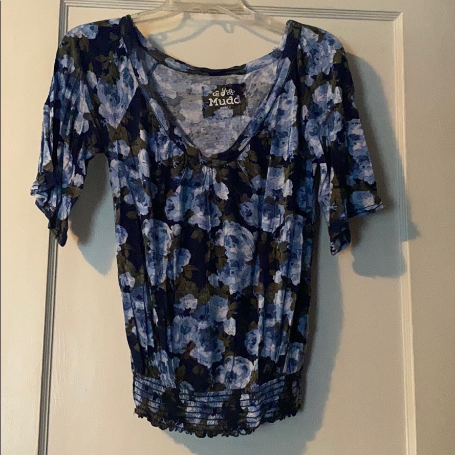 Mudd Flower Blouse